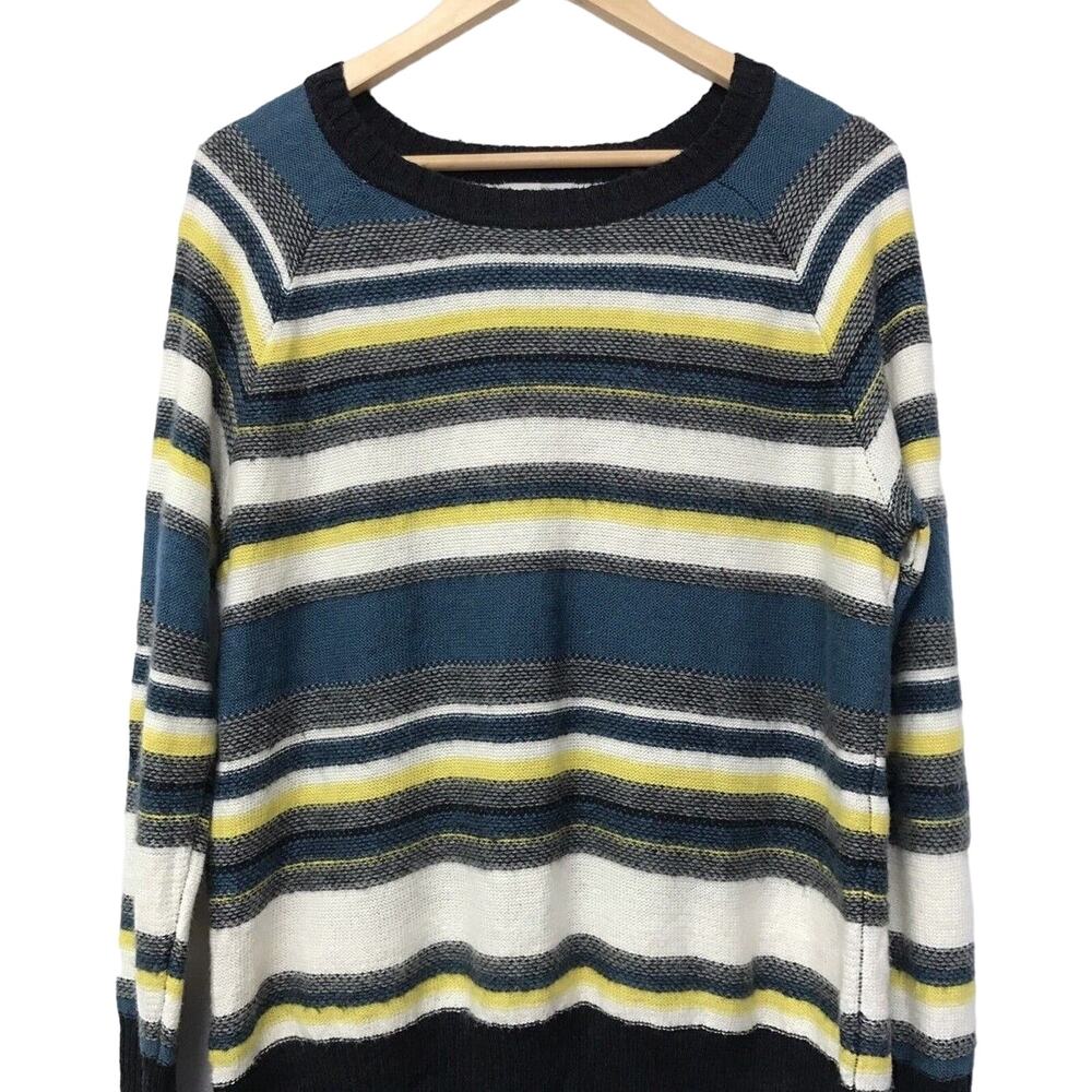 Halogen Sweater Mens XL Striped Long Sleeve